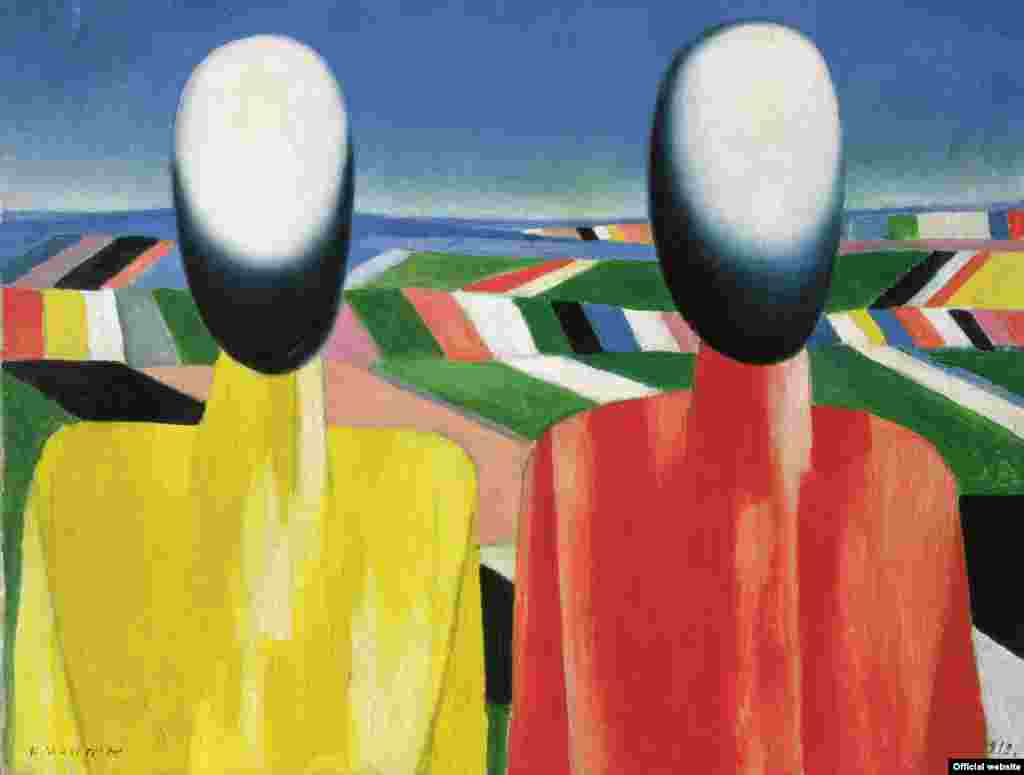 Kazimir Malevich, Țăranii, c. 1930