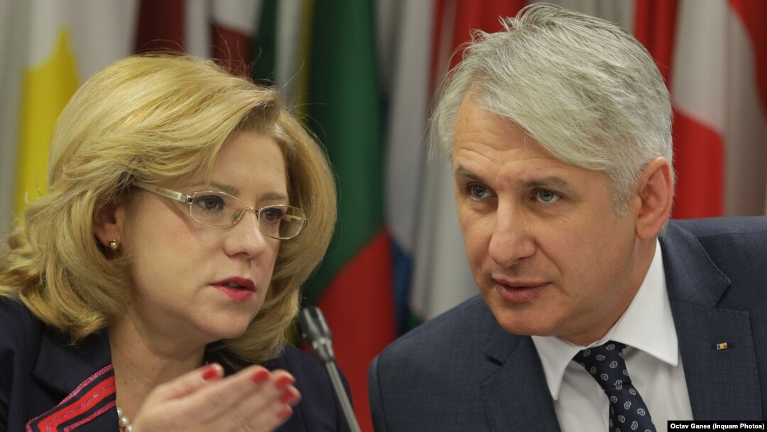 Eugen Teodorovici o ceartă pe Corina Crețu, la București.