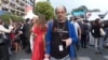 Georgia/France -- RFE/RL Georgian Svc correspondent Giorgi Gvakharia. Cannes, 15May2019