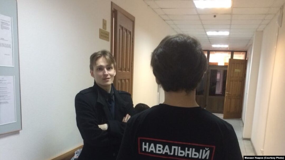 Тюмень, волонтер штаба Навального Мстислав Письменков