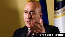Kryetari i Aleancës për Ardhmërinë e Kosovës, Ramush Haradinaj. 