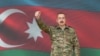 Президент Азербайджана Ильхам Алие во время объявления взятия Шуши. 8 ноября 2020 г.