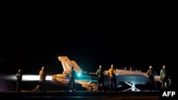 In the strikes on February 3, U.S. officials said targets in 13 different locations in Yemen had been hit by U.S. jets launched from an aircraft carrier and by Tomahawk missiles fired by warships in the Red Sea.