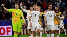 Сборная Германии открывает чемпионат Европы по футболу на мюнхенском стадионе, 14 июня 2024