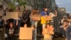 У Києві та ще п’яти містах люди вийшли на протест через повноваження НАБУ та САП 