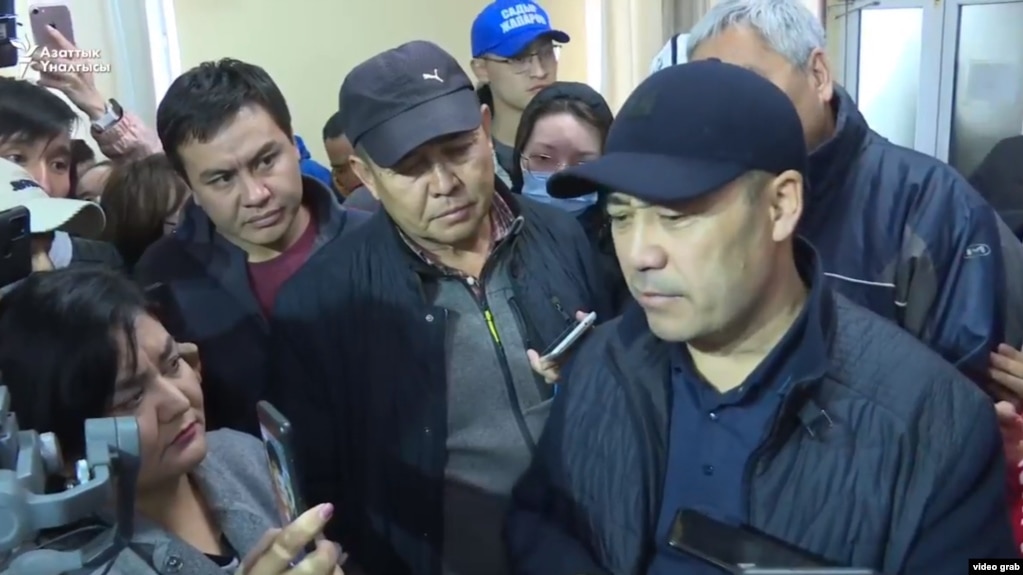 Novi premijer Kirgistana Sadir Caparov 6 oktobra 2020.