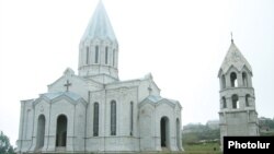 Nagorno-Karabakh -- An Armenian church in Shushi.