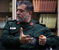 Salar Abnoush Operational Commander of the Basij