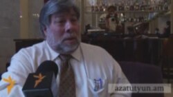 Suosnivač Applea Steve Wozniak posjetio Armeniju