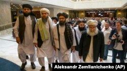 اشتراک طالبان در نشستی برای صلح افغانستان در مسکو در سال ۲۰۱۹ میلادی