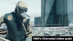 Кадр із серіалу «Чорнобиль»