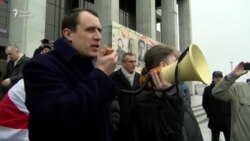 Оппозиционера Северинца судят после акции в Минске