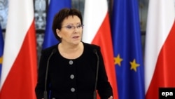 Новый премьер-министр Польши Эва Копач