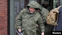 Ռուսաստան - Քննիչները գեներալ Վլադիմիր Ալեքսեևի դեմ մահափորձի վայրում, Մոսկվա, 6-ը փետրվարի, 2026թ.