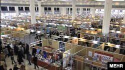 The Tehran International Book Fair: a large but limited selection.