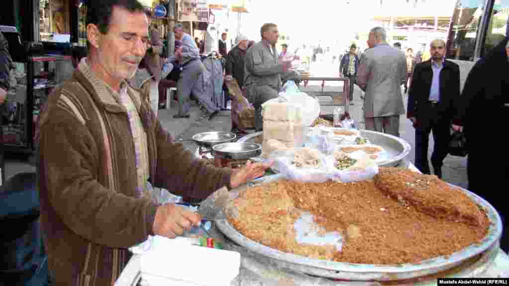 Иракский Кербеле. Один из любимых пирогов местных жителей