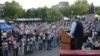 Armenia - Opposition leader Raffi Hovannisian addresses supporters in Yerevan's Liberty Square, 23Aug2013.