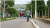 Moldova, The Frenchman Fred Gonnetan and his wife, Olesea, in Horodiste, Rezina.