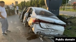 7-класстын окуучусу айдаган автоунаа кырсыкка кабылгандан кийин. 8-май, 2026-жыл.
