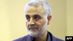 Qassim Suleimani , the head of the Islamic Revolutionary Guard's Quds Force.