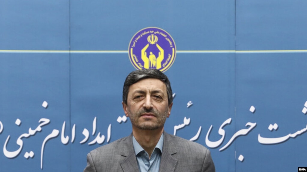 Parviz Fattah head of the Mostazafan Foundation speaking at a press conference after his appointment. File pHOTO