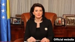 Presidentja e Kosovës, Atifete Jahjaga. 