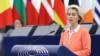 Președinta Comisiei Europene, Ursula von der Leyen, la Strasbourg. 12 martie