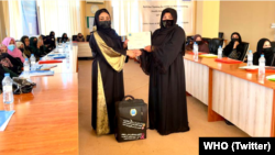 افغانستان- برنامۀ آموزشی صحی برای ده‌ها زن در ولایت بلخ