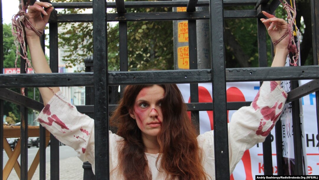 Протест проти застосування тортур, Київ, 2013 рік