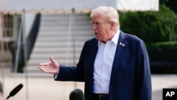 Доналд Трамп, раисҷумҳури Амрико.