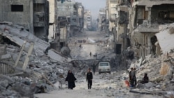 Qəzza dağıntılardan təmizlənir