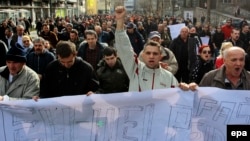 Sarajevo: antivladini protesti, februar 2014.