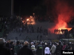 Порт Сәит стадионындагы бәрелеш