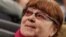 Актриса Нина Дорошина во время сбора труппы театра "Современник"