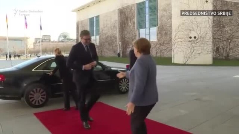 Sastanak Vučića i Merkel u Berlinu