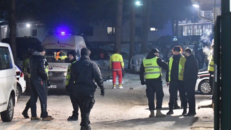 Policijski pretres migrantskog centra Blažuj kod Sarajeva