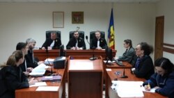 Fotografie de la ședința din 14 ianuarie a procesului Evgheniei Guțu, bașcana Găgăuziei, de la Curtea de Apel Centru