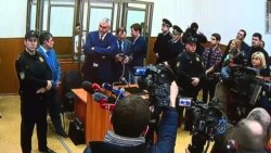 В зале суда после оглашения приговора Надежде Савченко
