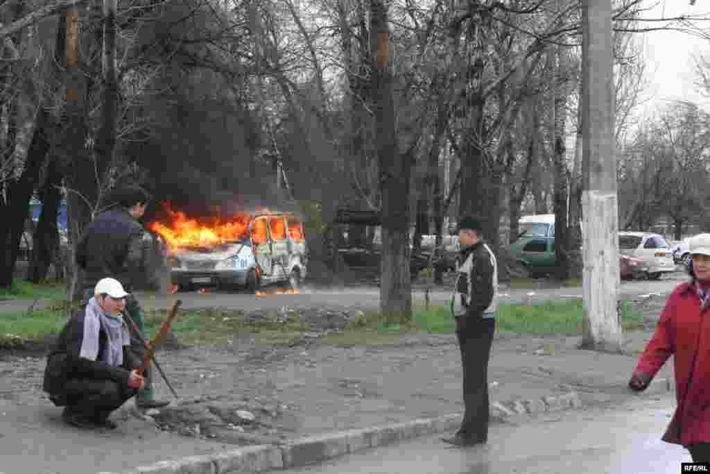 Киргизстан, протети во Бишкек