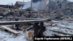 Наслідки дронової атаки РФ на село Черкаське поблизу Словʼянська, Донецька область, 23 січня 2026 року