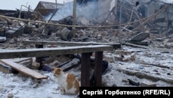 Наслідки дронової атаки РФ на село Черкаське поблизу Словʼянська, Донецька область, 23 січня 2026 року