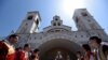 Vladika Joanikije je pozvao crnogorsku vladu da odustane od prijedloga zakona rekavši da će to dovesti do pljačke crkvene imovine, 15. juni 2019, Podgorica