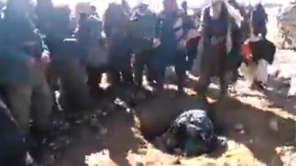 Afghan Rights Group Investigating Video Of Woman Being Stoned To Death