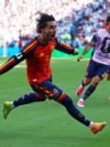فران تورس، بازیکن تعویضی، موفق شد گل پیروزی اسپانیا را به ثمر برساند