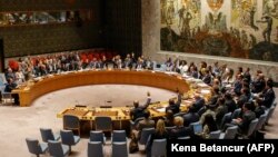 БҰҰ Қауіпсіздік кеңесінің отырысы. Нью-Йорк, 11 қыркүйек 2017 жыл.