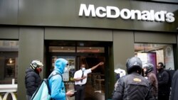 Čekanje narudžbi za isporuku u Londonu, 19. maj 2020.