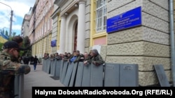 "Самооборона" в Ивано-Франковске, 19.05.2014