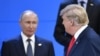 Владимир Путин и Дональд Трамп на саммите G20 в Аргентине