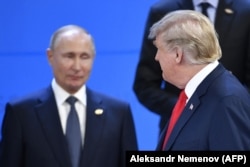 Владимир Путин и Дональд Трамп на саммите G20 в Аргентине. 30 ноября 2018 года