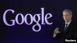 Google rəsmisi Eric Schmidt